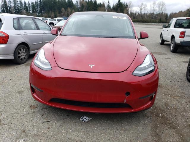 Photo 5 from auction – 2021 TESLA MODEL Y with VIN 5YJYGAEE2MF285977