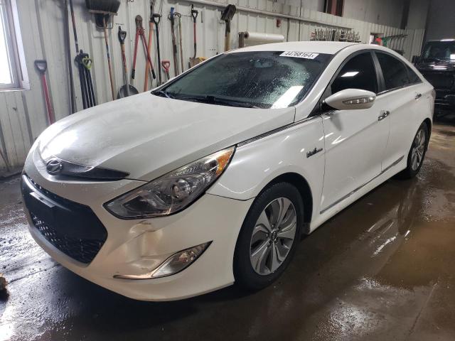 HYUNDAI SONATA HYB 2013 with VIN KMHEC4A42DA084338 - Photo from auction