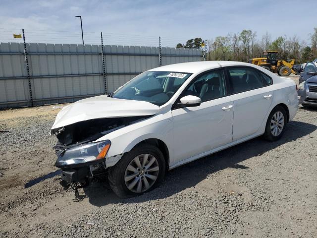 Photo 1 from auction – 2013 VOLKSWAGEN PASSAT S with VIN 1VWAP7A30DC132484