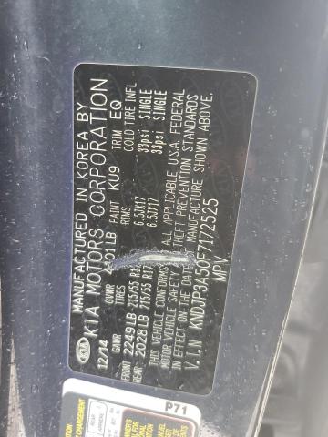 Снимка 12 от търг – 2015 KIA SOUL + с VIN KNDJP3A50F7172525
