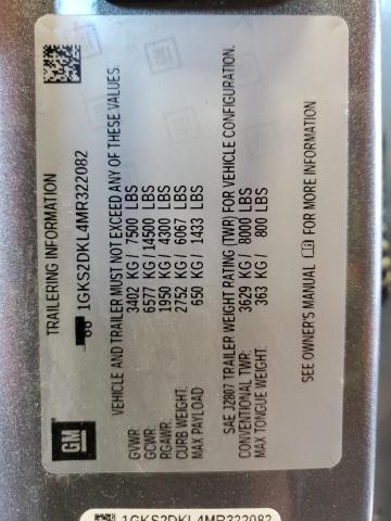 Photo 14 from auction – 2021 GMC YUKON DENA with VIN 1GKS2DKL4MR322082