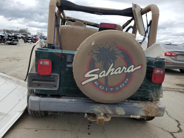 Photo 6 from auction – 2000 JEEP WRANGLER / with VIN 1J4FA59S4YP721475