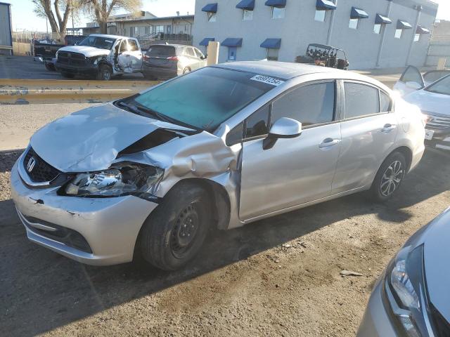 HONDA CIVIC LX 2013 with VIN 19XFB2F53DE087439 - Photo from auction