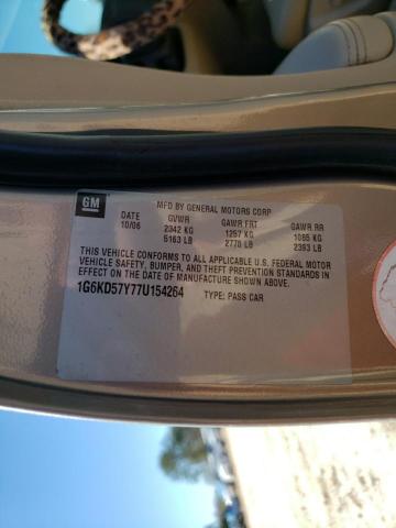 Photo 12 from auction – 2007 CADILLAC DTS with VIN 1G6KD57Y77U154264