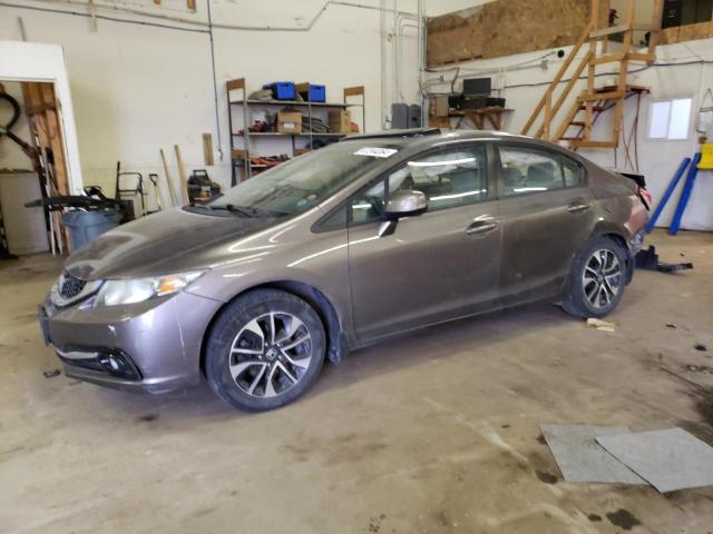 HONDA CIVIC EXL 2013 with VIN 19XFB2F94DE090966 - Photo from auction