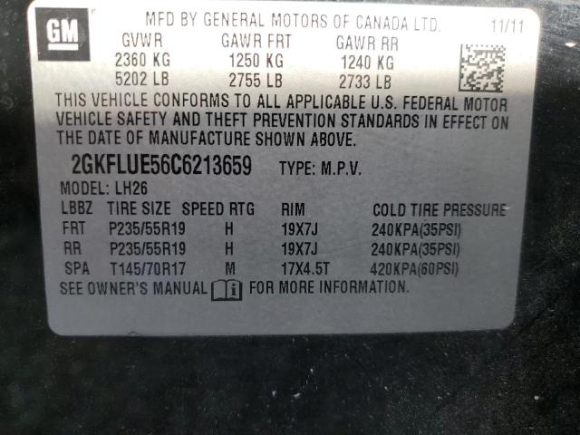 Photo 14 from auction – 2012 GMC TERRAIN SL with VIN 2GKFLUE56C6213659