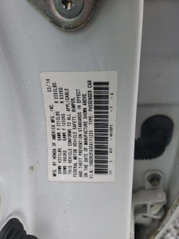 Photo 12 from auction – 2014 HONDA ACCORD EXL with VIN 1HGCR2F85EA171230