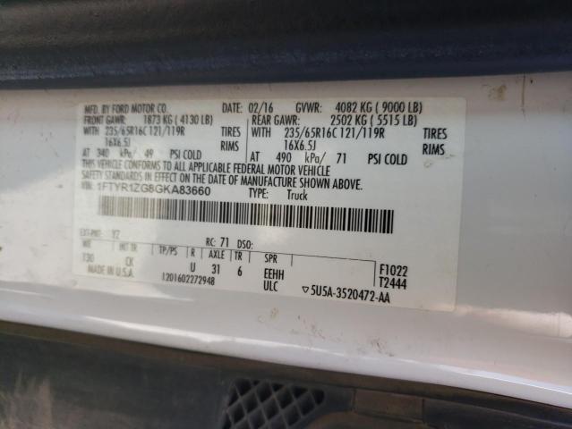 Photo 14 from auction – 2016 FORD TRANSIT T- with VIN 1FTYR1ZG8GKA83660