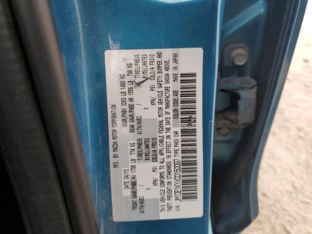 Photo 12 from auction – 2012 MAZDA MAZDA2 with VIN JM1DE1KYXC0150097