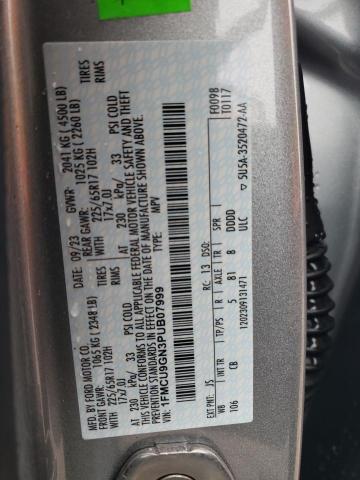 Photo 14 from auction – 2023 FORD ESCAPE ACT with VIN 1FMCU9GN3PUB07999