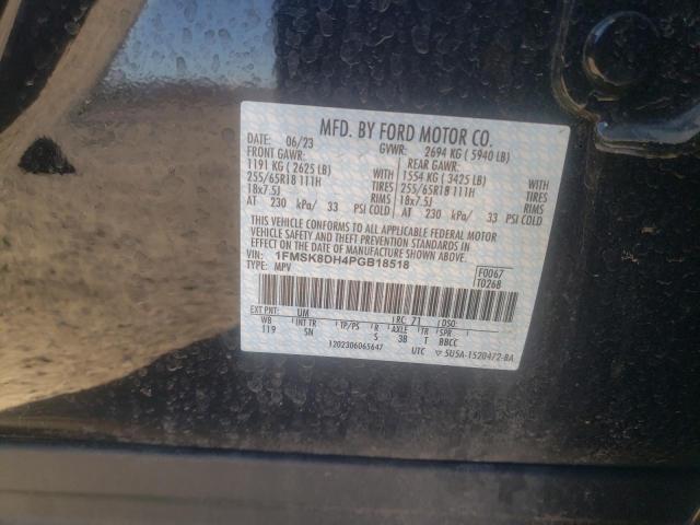Photo 12 from auction – 2023 FORD EXPLORER X with VIN 1FMSK8DH4PGB18518