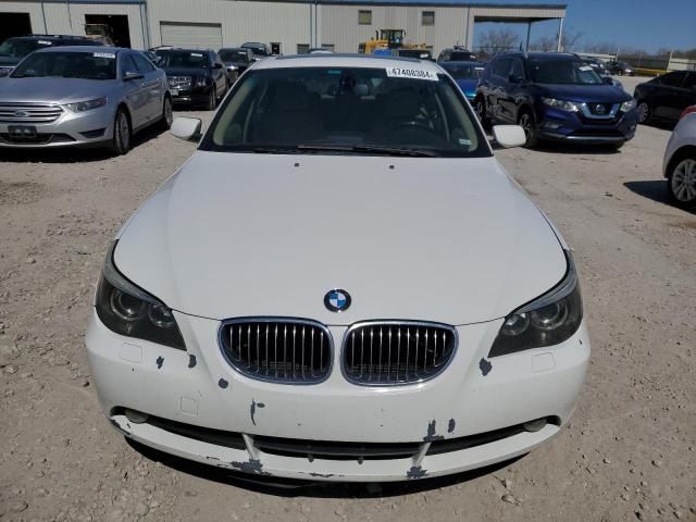 Photo 5 from auction – 2007 BMW 530 I with VIN WBANE73517CM47532