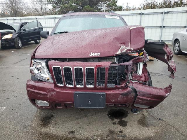 Photo 5 from auction – 2002 JEEP GRAND CHER with VIN 1J4GW58N52C165144