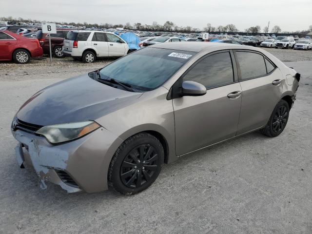 TOYOTA COROLLA L/ 2015 with VIN 2T1BURHE8FC398087 - Photo from auction