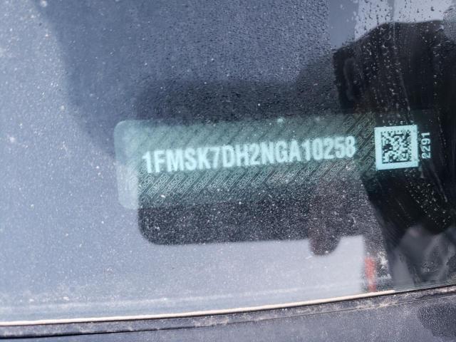 Photo 14 from auction – 2022 FORD EXPLORER with VIN 1FMSK7DH2NGA10258