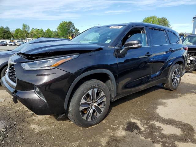 TOYOTA HIGHLANDER 2021 with VIN 5TDGZRAH6MS040177 - Photo from auction