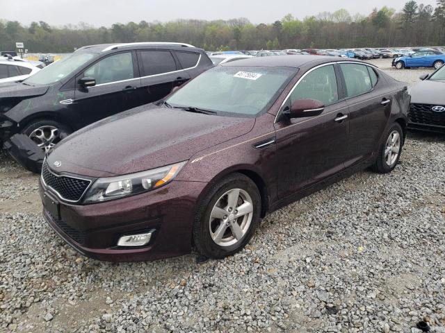KIA OPTIMA LX 2014 with VIN 5XXGM4A78EG289852 - Photo from auction