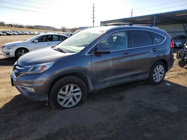 HONDA CR-V EX 2015 with VIN 2HKRM4H5XFH689396 - Photo from auction