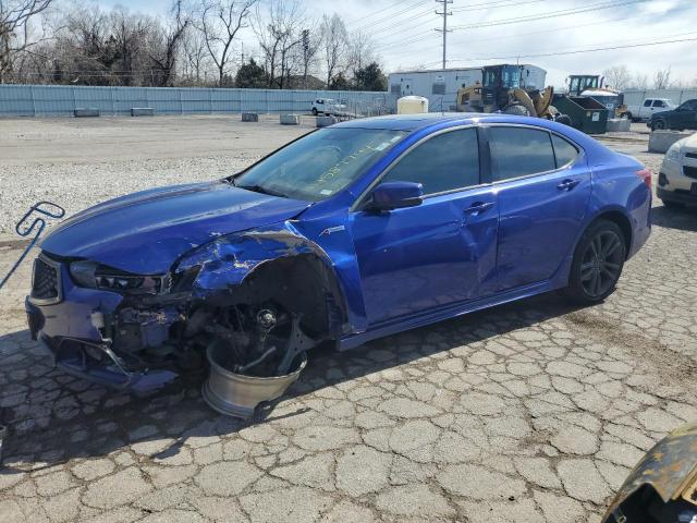 ACURA TLX TECH+A 2018 with VIN 19UUB2F61JA010780 - Photo from auction