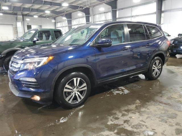 HONDA PILOT EXL 2016 with VIN 5FNYF6H64GB072652 - Photo from auction