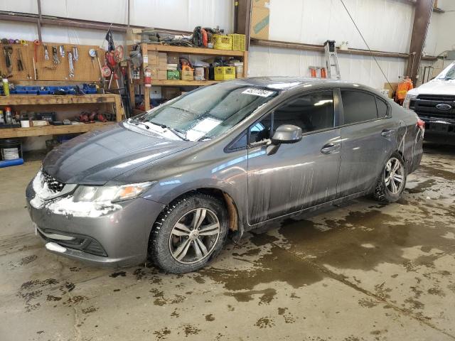 HONDA CIVIC LX 2013 with VIN 2HGFB2F55DH005605 - Photo from auction