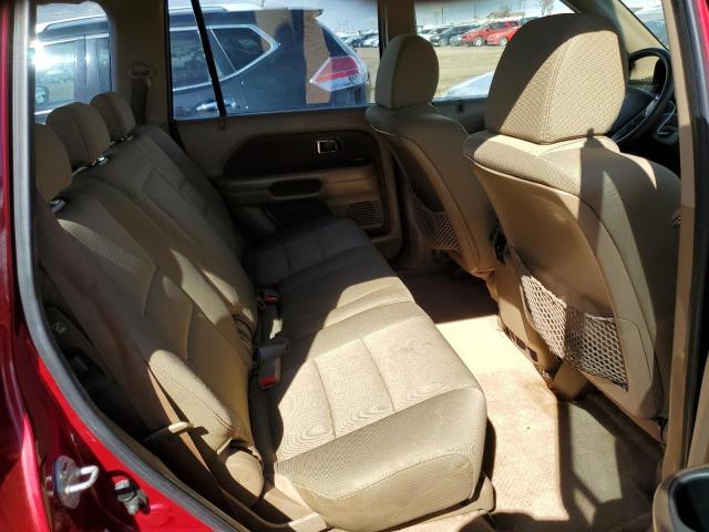 Photo 11 from auction – 2006 HONDA PILOT LX with VIN 5FNYF28166B044671