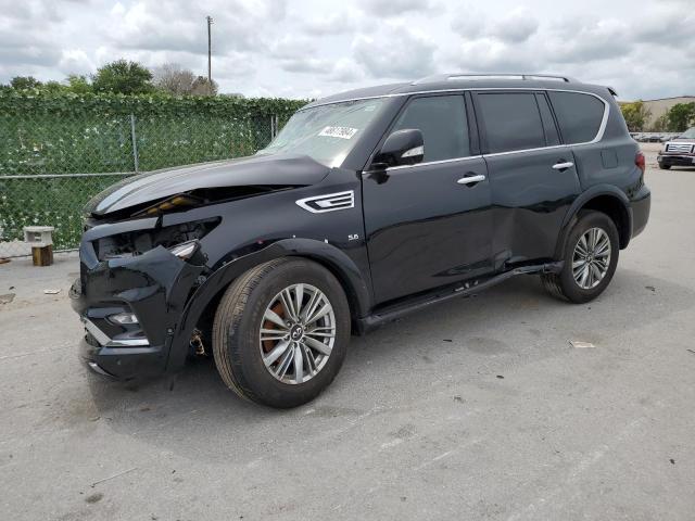 INFINITI QX80 BASE 2018 with VIN JN8AZ2NF5J9662032 - Photo from auction