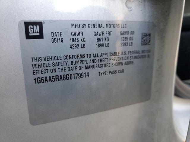 Photo 12 from auction – 2016 CADILLAC ATS with VIN 1G6AA5RA8G0179914