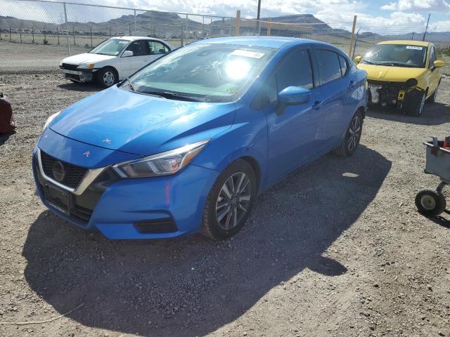 NISSAN VERSA SV 2021 with VIN 3N1CN8EVXML872425 - Photo from auction