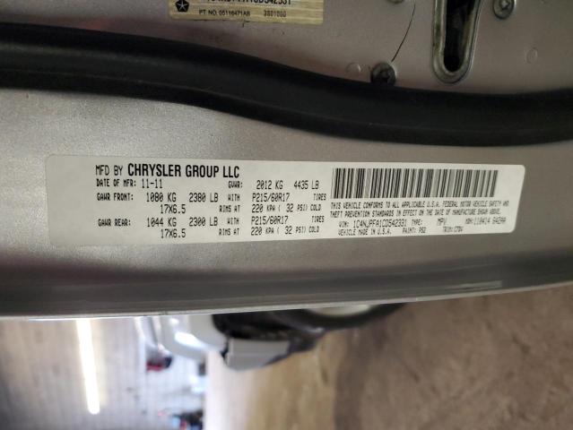 Photo 12 from auction – 2012 JEEP PATRIOT LA with VIN 1C4NJPFA1CD542331