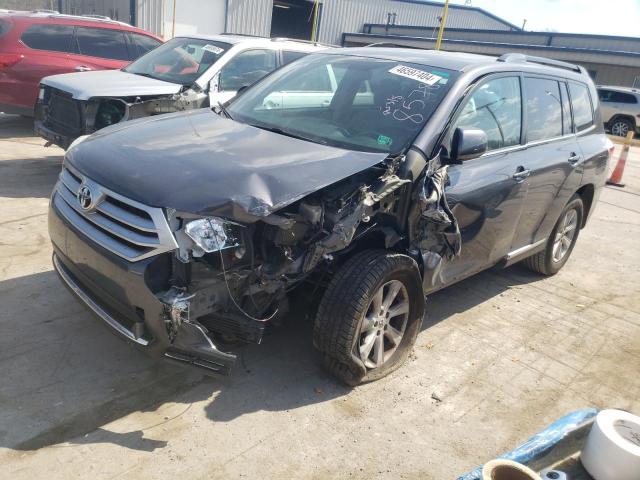 TOYOTA HIGHLANDER 2012 with VIN 5TDZK3EH1CS078578 - Photo from auction