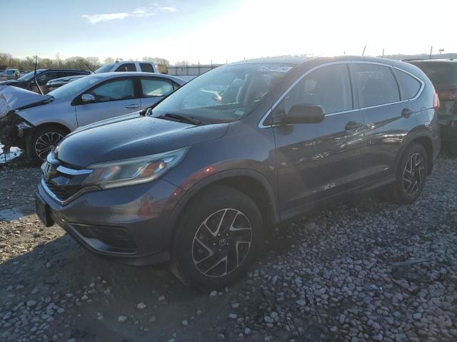 HONDA CR-V SE 2016 with VIN 5J6RM4H43GL089916 - Photo from auction