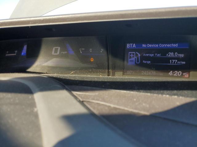 Photo 9 from auction – 2012 HONDA CIVIC EXL with VIN 19XFB2F98CE307384
