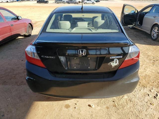 Photo 6 from auction – 2012 HONDA CIVIC HYBR with VIN JHMFB4F29CS010361