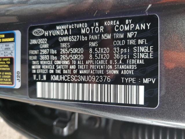 Photo 12 from auction – 2022 GENESIS GV80 BASE with VIN KMUHCESC3NU092376