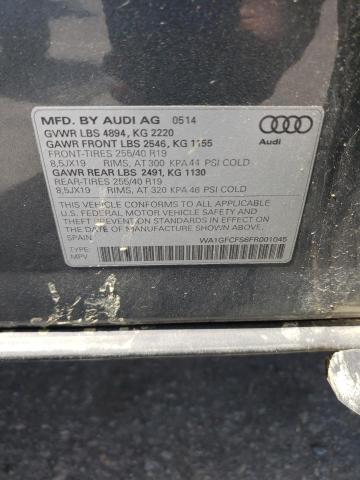 Photo 12 from auction – 2015 AUDI Q3 PRESTIG with VIN WA1GFCFS6FR001045