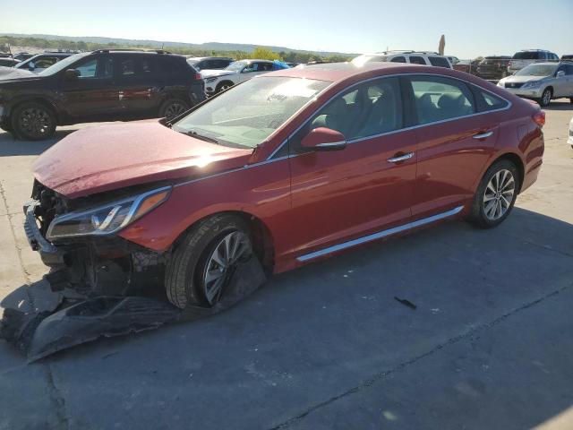 HYUNDAI SONATA SPO 2017 with VIN 5NPE34AF1HH580719 - Photo from auction