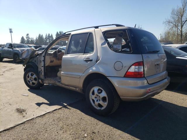 Photo 2 from auction – 2002 MERCEDES-BENZ ML 320 with VIN 4JGAB54E82A295696