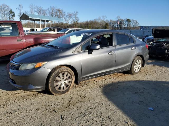 HONDA CIVIC LX 2012 with VIN 19XFB2F51CE087776 - Photo from auction