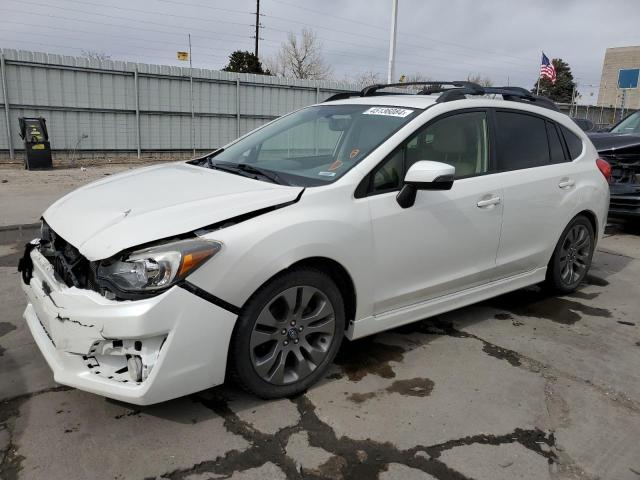 SUBARU IMPREZA SP 2016 with VIN JF1GPAP65G9231028 - Photo from auction