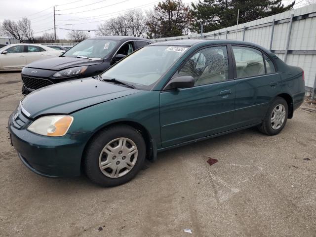 Photo 1 from auction – 2002 HONDA CIVIC LX with VIN 1HGES16562L040806