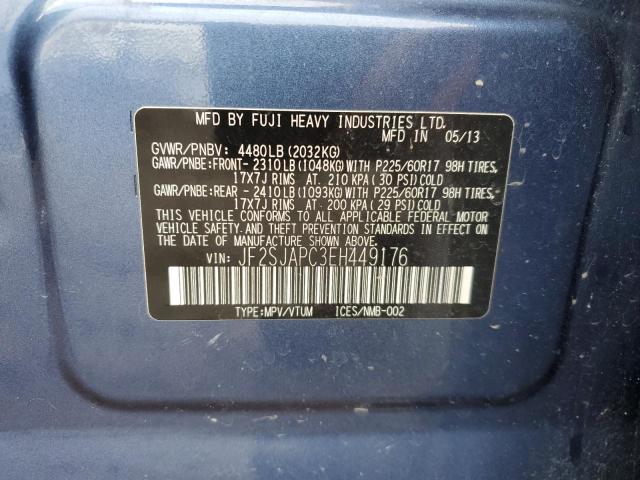 Photo 13 from auction – 2014 SUBARU FORESTER 2 with VIN JF2SJAPC3EH449176