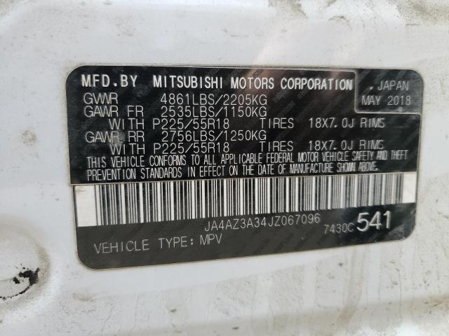 Photo 13 from auction – 2018 MITSUBISHI OUTLANDER with VIN JA4AZ3A34JZ067096