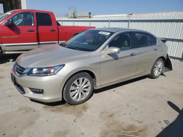 HONDA ACCORD EXL 2015 with VIN 1HGCR2F8XFA199834 - Photo from auction