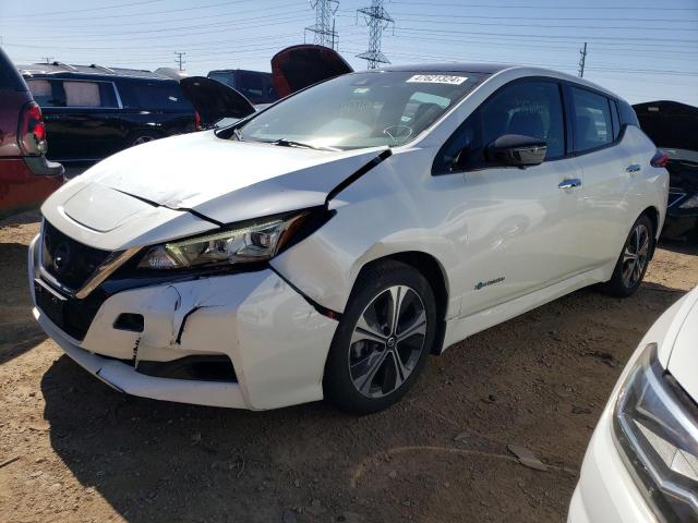 NISSAN LEAF S 2018 with VIN 1N4AZ1CP9JC305835 - Photo from auction