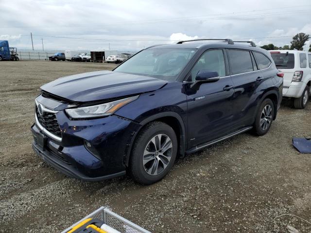 TOYOTA HIGHLANDER 2020 with VIN 5TDHBRCH6LS505075 - Photo from auction