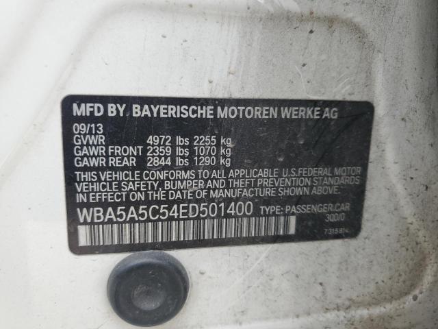 Photo 12 from auction – 2014 BMW 528 I with VIN WBA5A5C54ED501400