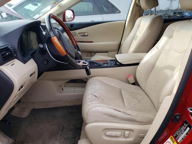 Photo 7 from auction – 2012 LEXUS RX 350 with VIN JTJBK1BA8C2446952