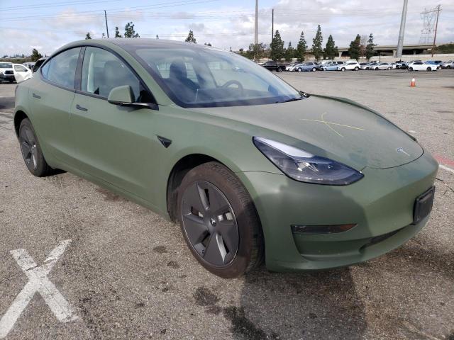 Photo 4 from auction – 2022 TESLA MODEL 3 with VIN 5YJ3E1EA6NF340655