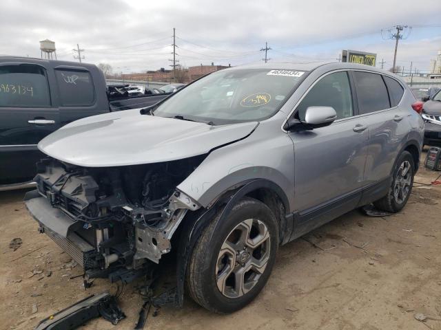 HONDA CR-V EX 2019 with VIN 5J6RW2H55KL024453 - Photo from auction
